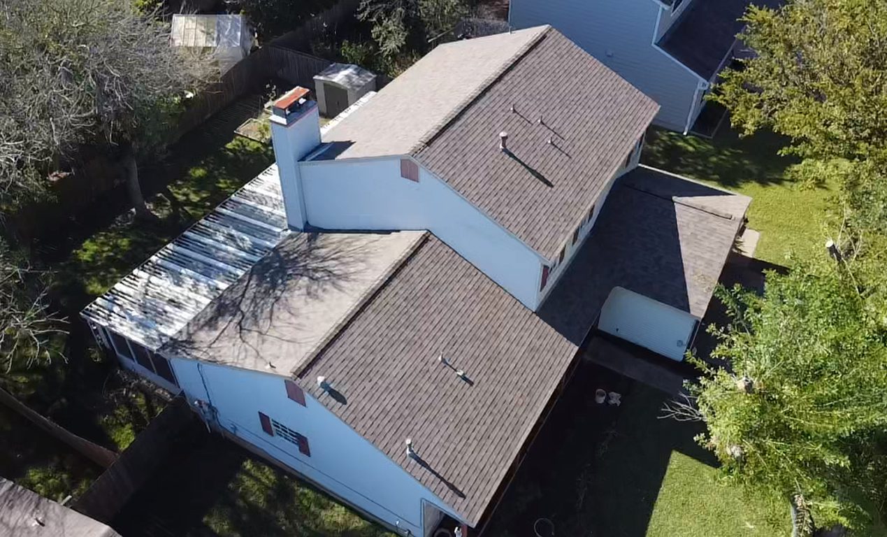 roofing A roof replacement in Austin, TX